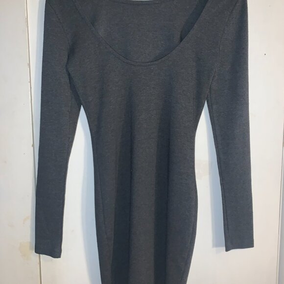 Bobi Grey Dress - Picture 3 of 3